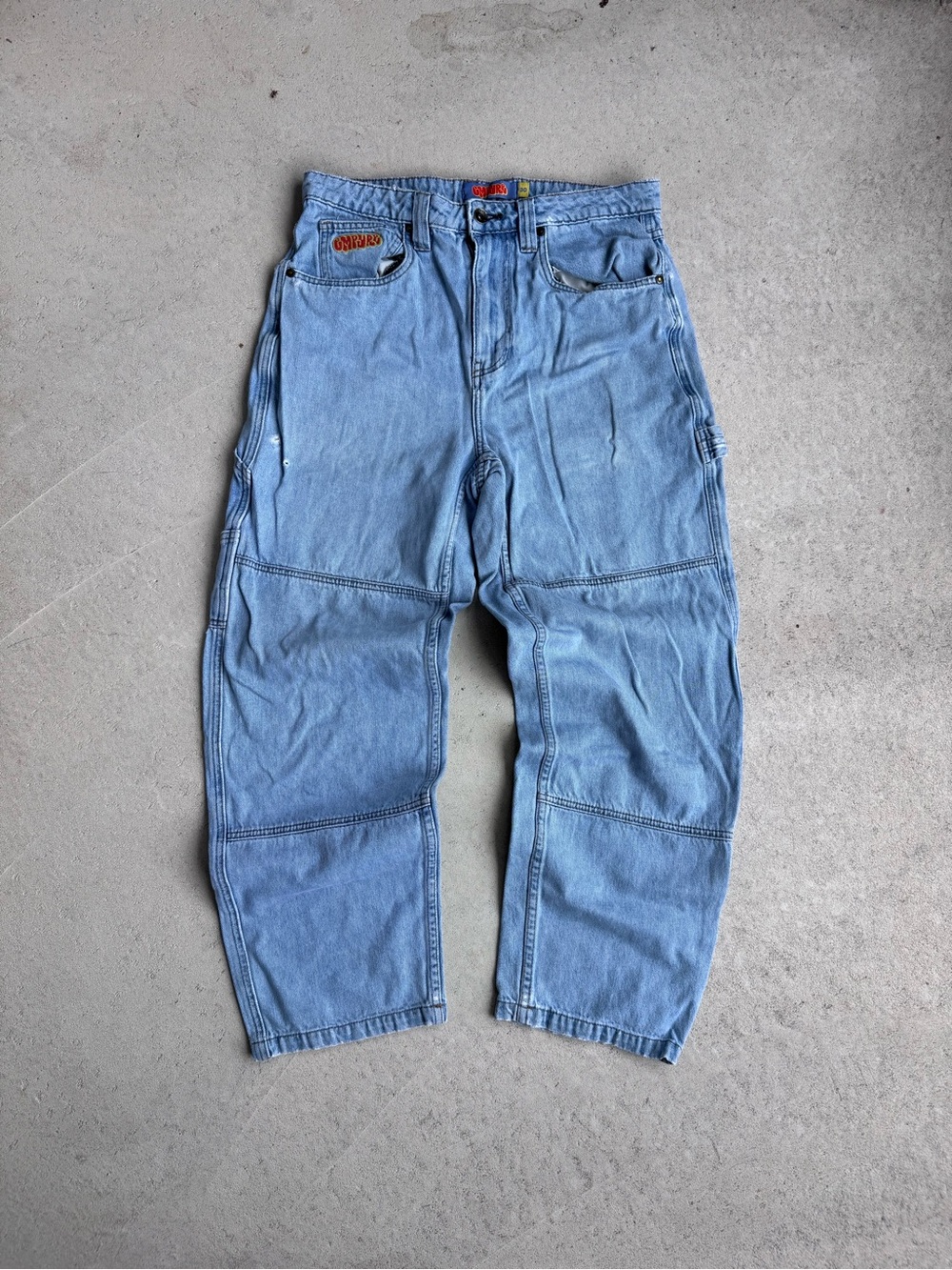 Empyre Light Wash Relaxed Carpenter Jeans
